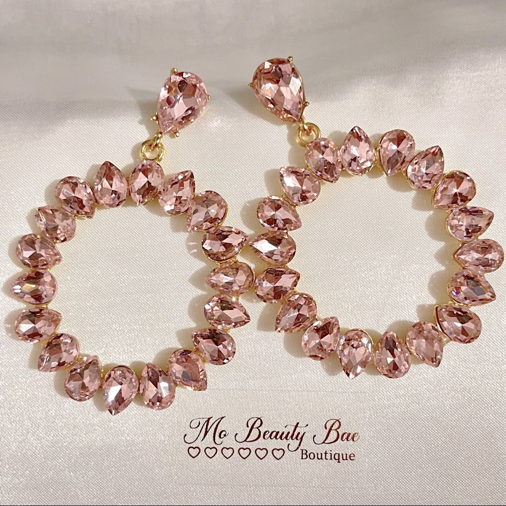 Pretty in Pink Drop Earrings